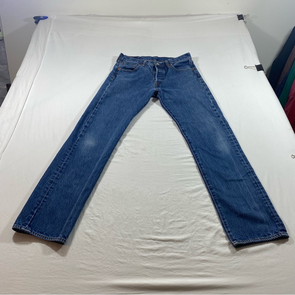 Levi's Blue Straight Jeans Classic Style Denim jeans - Picture 9 of 9